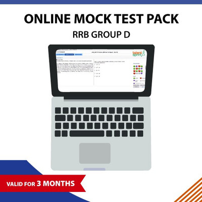 

TalentSprint Online Mock Tests- RRB-Group-D (Valid for 3 months) - 10 Full length tests and 10 Subjectwise tests in Real Time Exam Interface(Online)