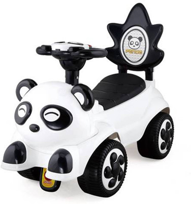 

Baby Bucket Car Battery Operated Ride On(Multicolor), White