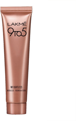 

Lakme 9 to 5 Weightless Mousse Foundation(Rose Ivory)
