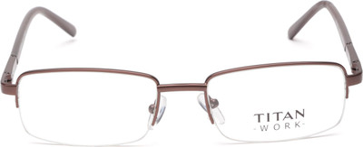 

Titan Half Rim Rectangle Frame(140 mm