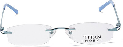 Titan Rimless Rectangle Frame(136 mm