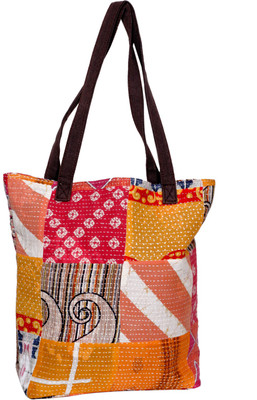 

Indistar Men & Women Casual Multicolor Cotton Tote