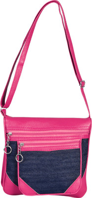 

Gen-Y Shoulder Bag(Pink, Blue), Blue;pink