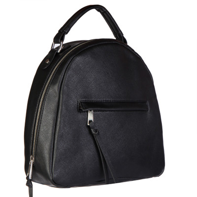 

Lychee Bags Women Casual Black PU Shoulder Bag