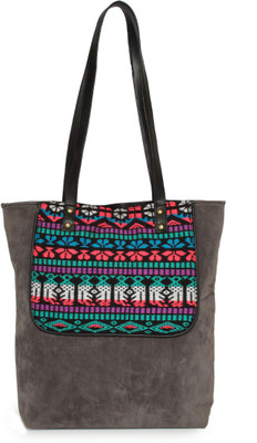

Kanvas Katha Shoulder Bag(Grey)