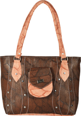 

JG Shoppe Hand-held Bag(Brown)