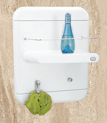 

JVS NAOE™U 73-Bathmate Corner Unit (White Colour) Regular Organizer( )