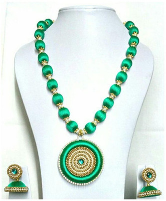 Manav Company Dori Green Jewellery Set(Pack of 1)