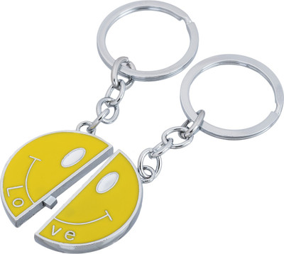 

Shubheksha Smiley Shape with Magnetic Attraction Key Chain
