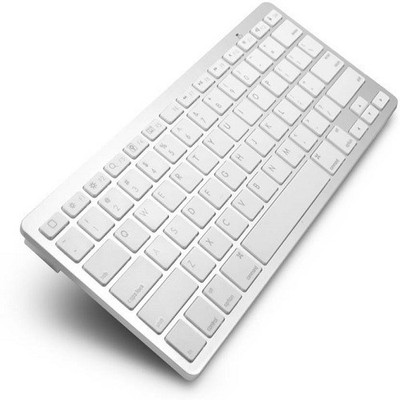 

techdeal Ultraslim Bluetooth Multi-device Keyboard(White)