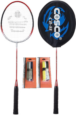 

Cosco Combo of Four - Two 'Cb 88' Badminton Racket and Two Badminton Grips (Color on availability)- Badminton Kit