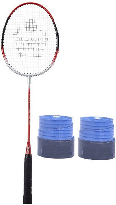 

Cosco Combo of Three - One 'Cb 88' Badminton Racket (Half Cover) and Two Badminton Grips (Color on availability)- Badminton Kit