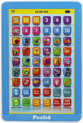 

Amazia My Pad English Learner Computer for kids(Multicolor)