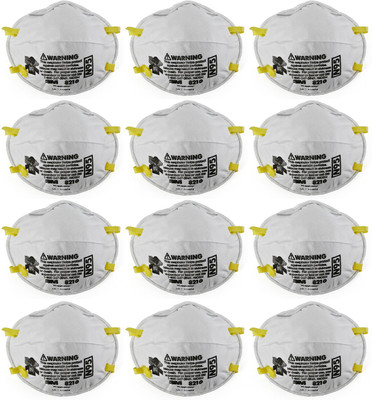 

Vezual 3M 8210 3M 8210 N95 (12 Mask ) NOISH APPROVED SWINE FLU / ANTI POLLUTION RESPIRATOR Mask and Respirator