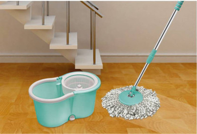 Spotzero smart spin Mop Set(Green)