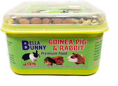 

ROYAL PET Bella Bunny Guinea Pig & Rabbit (200g) Premium Food | Every Bite Have Nutrition | Vitamin C Added | Extra Vitamin E Added | 200 g Dry Guinea Pig Food