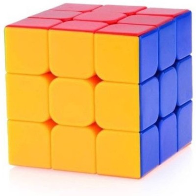 

nvcollections Cube 3x3x3 Puzzle Extra Smooth High Speed Sticker less (1 Pieces)(1 Pieces)