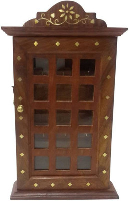 OnlinePurchas Wooden Wall Shelf(Number of Shelves - 1, Brown)