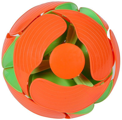 

skky bell Double Side Color Changing Switch Pitch Plastic Ball with Multi Color for Kids and Children (Color MayVary)
