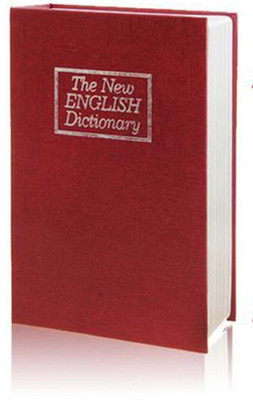 

Skywalk 4.5 inch Tall Dictionary Book Safe Hidden Vault Tijori Piggy Bank with Keys for Home Office Jewellery Jewel Ornament Gold Valuable Gun Cash Dollars Box Diamonds Storage Safe Locker(Key Lock)