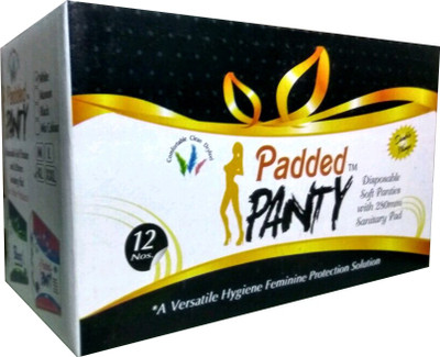 Padded Panty Double Wings Sanitary Pad(Pack of 12)