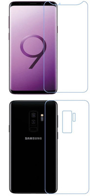 

Sajni Creations Front and Back Screen Guard for Samsung Galaxy S9, Transparent