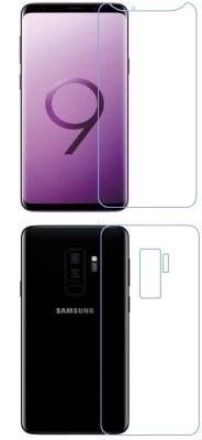 

Sajni Creations Front and Back Screen Guard for Ssmsung Galaxy S9 Plus, Transparent