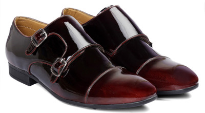 

Bacca Bucci Monk Strap For Men(Maroon