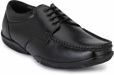 

Fentacia Genuine Leather Lace Up For Men(Black