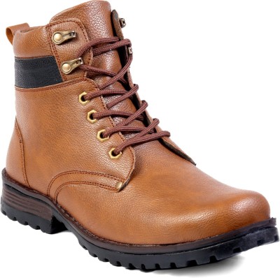 Woakers Stylish and Trendy Boots For Men(Tan)