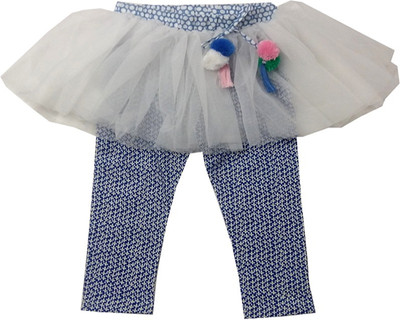 Always Kids Printed Girls Skegging White Skirt Flipkart