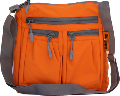 

Addixon Boys & Girls Sports Orange Cotton Sling Bag