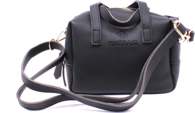 

sps Girls Casual Black Rexine Sling Bag