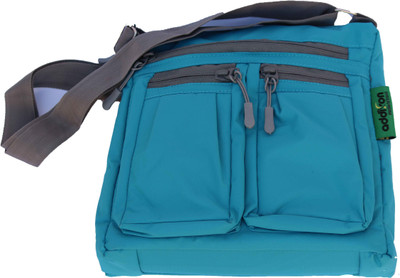 

Addixon Men & Women Sports Blue Cotton Sling Bag