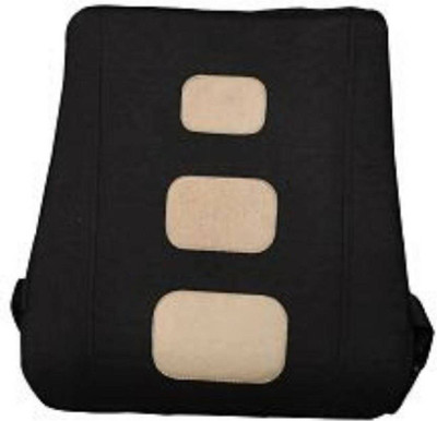 

aurmen Backrest Executive Back Support orthopedic Back Rest Back Support AB02 Back Support (, Black Skin
