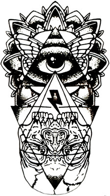 

gemmas Fashion GF1071(Eye & Skull)