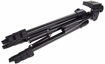 Blendia ADJUSTABLE MOBILE AND CAMERA STAND HOLDER Tripod(Black, Supports Up to 2500 g)