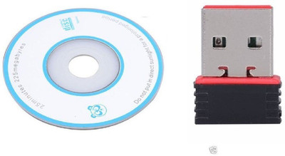 

Etake Mini 2.4Ghz Wireless Wifi Dongle 802.11n Connector USB Adapter(Black)