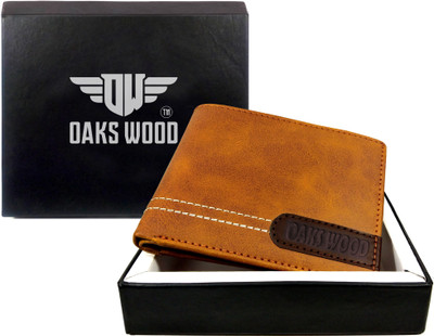 

Oaks Wood Boys Tan Artificial Leather Wallet(4 Card Slots)