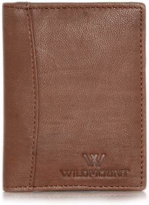 

Wildmount Men Brown Genuine Leather Card Holder(6 Card Slots)