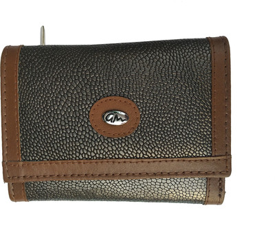 

Gentleman Girls Brown Genuine Leather Wallet(11 Card Slots)