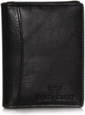 

Wildmount Men Black Genuine Leather Card Holder(6 Card Slots)