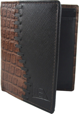 

Imex International Men Brown, Black Genuine Leather Wallet(7 Card Slots), Black;brown