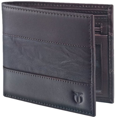

Titan Men Brown Genuine Leather Wallet(3 Card Slots)