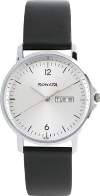 

Sonata 77083SL02 Gents Essentials Watch - For Men