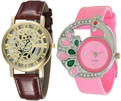 

OCTUS New Combo Of 2 Ladies Designer Analog Watch Watch - For Men & Women