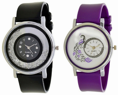 

OCTUS New Combo Of 2 Ladies Designer Analog Watch Watch - For Women