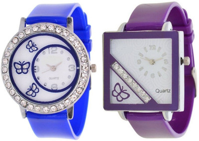 

OCTUS New Combo Of 2 Ladies Designer Analog Watch Watch - For Women