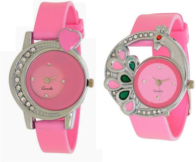 

OCTUS New Combo Of 2 Ladies Designer Analog Watch Watch - For Women