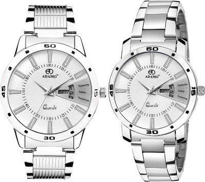 

ADAMO 813-814SM01 Designer Watch - For Couple